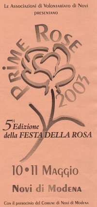 10-11 maggio 2003 a Novi di Modena.