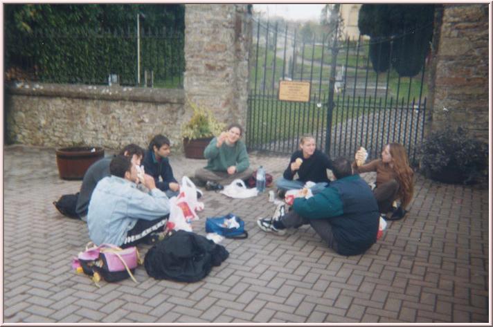 Il pranzo lo abbiamo consumato nel paese di Blarney